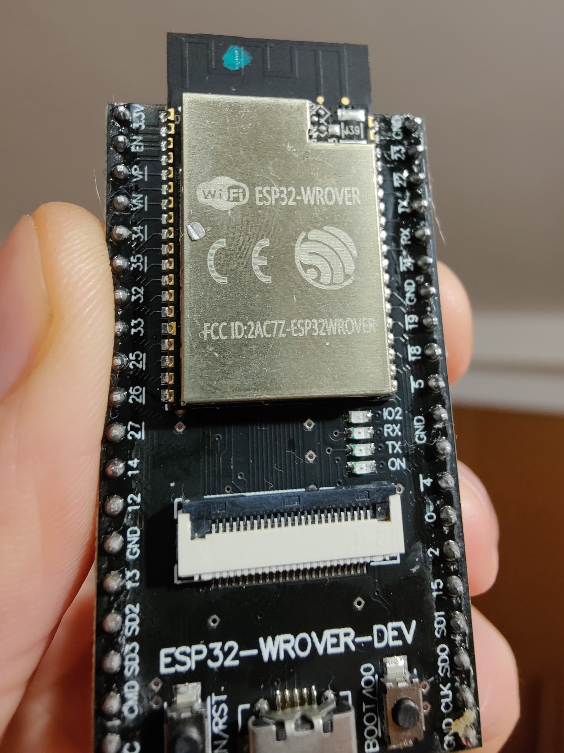 Board identification [ESP32 WROVER dev v1.6] - 3rd Party Boards ...