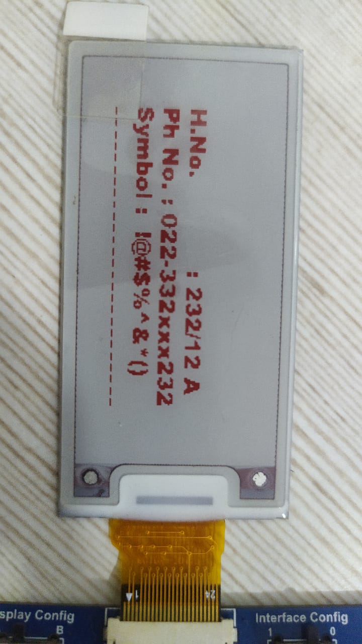 Display all three colors (red/black/white) on an electronic paper ...