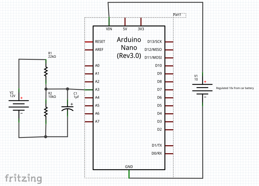split charge auto batteries - voltage sense with separate grounds ...