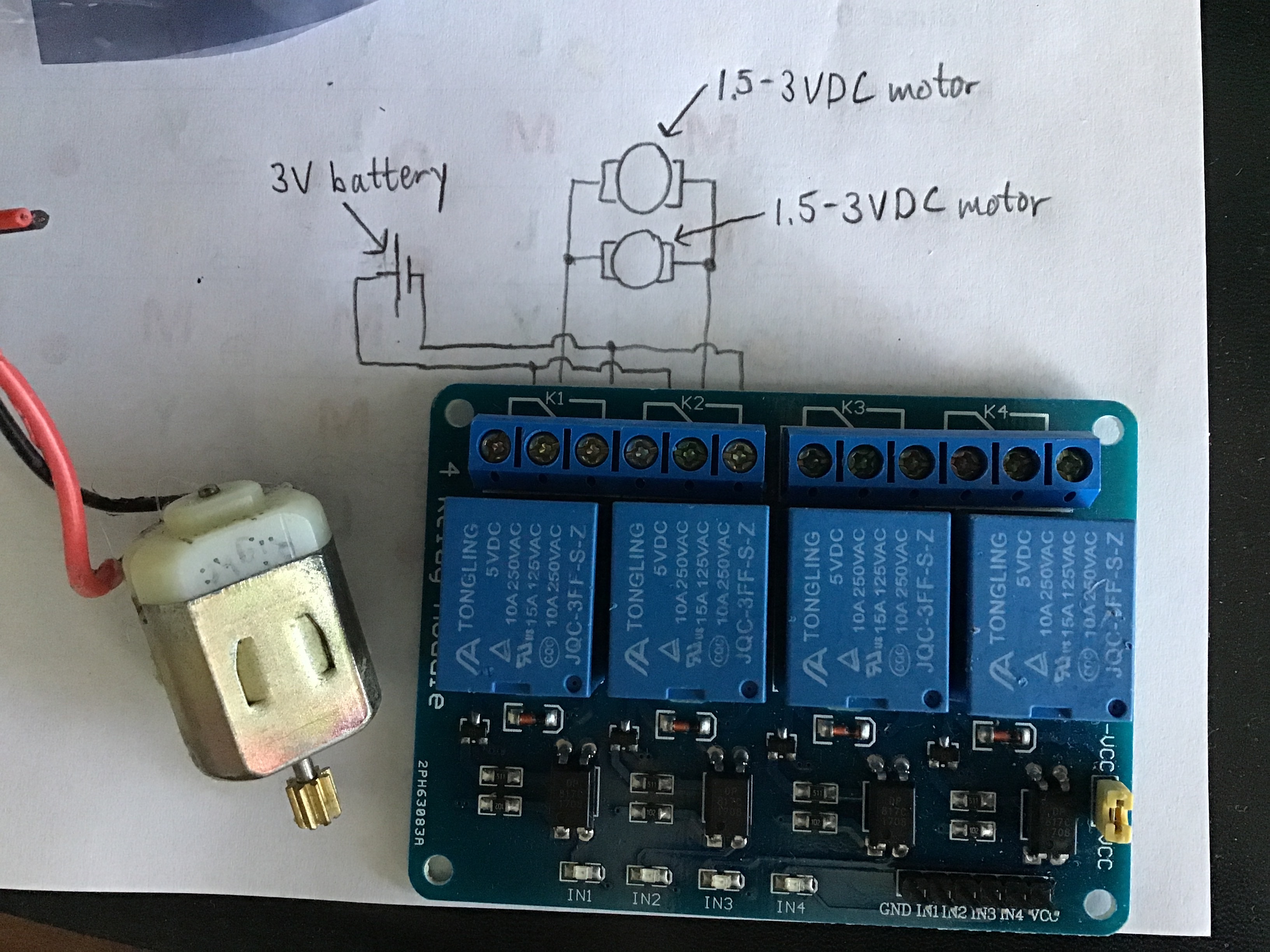 Powering 2 DC Motors in Series - Motors, Mechanics, Power and CNC ...