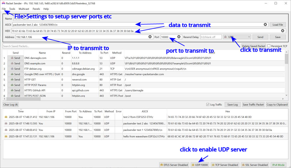LAN message with arduino? - Programming - Arduino Forum