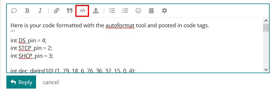 3 digits 7 segment display using 3 shift register and 4 push buttons ...