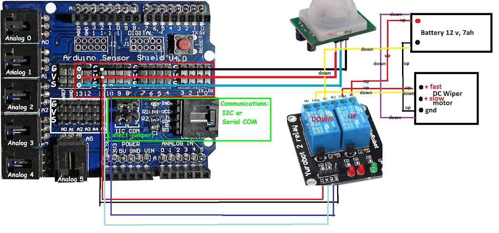 Interactive Art Object Using Arduino+PIR sensors, hardware and code ...