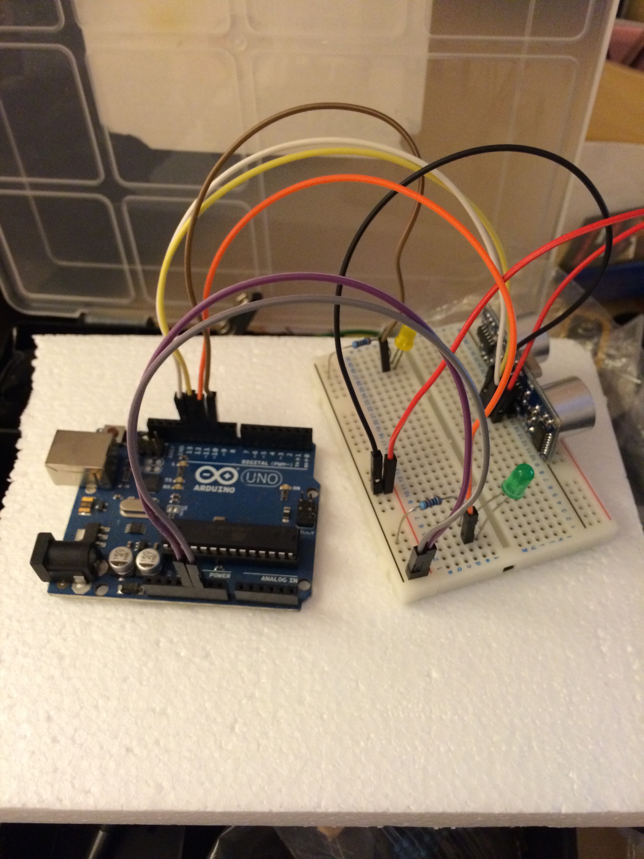 New to world of Robotics need help with motor sheild and HC-SR04 sensor ...