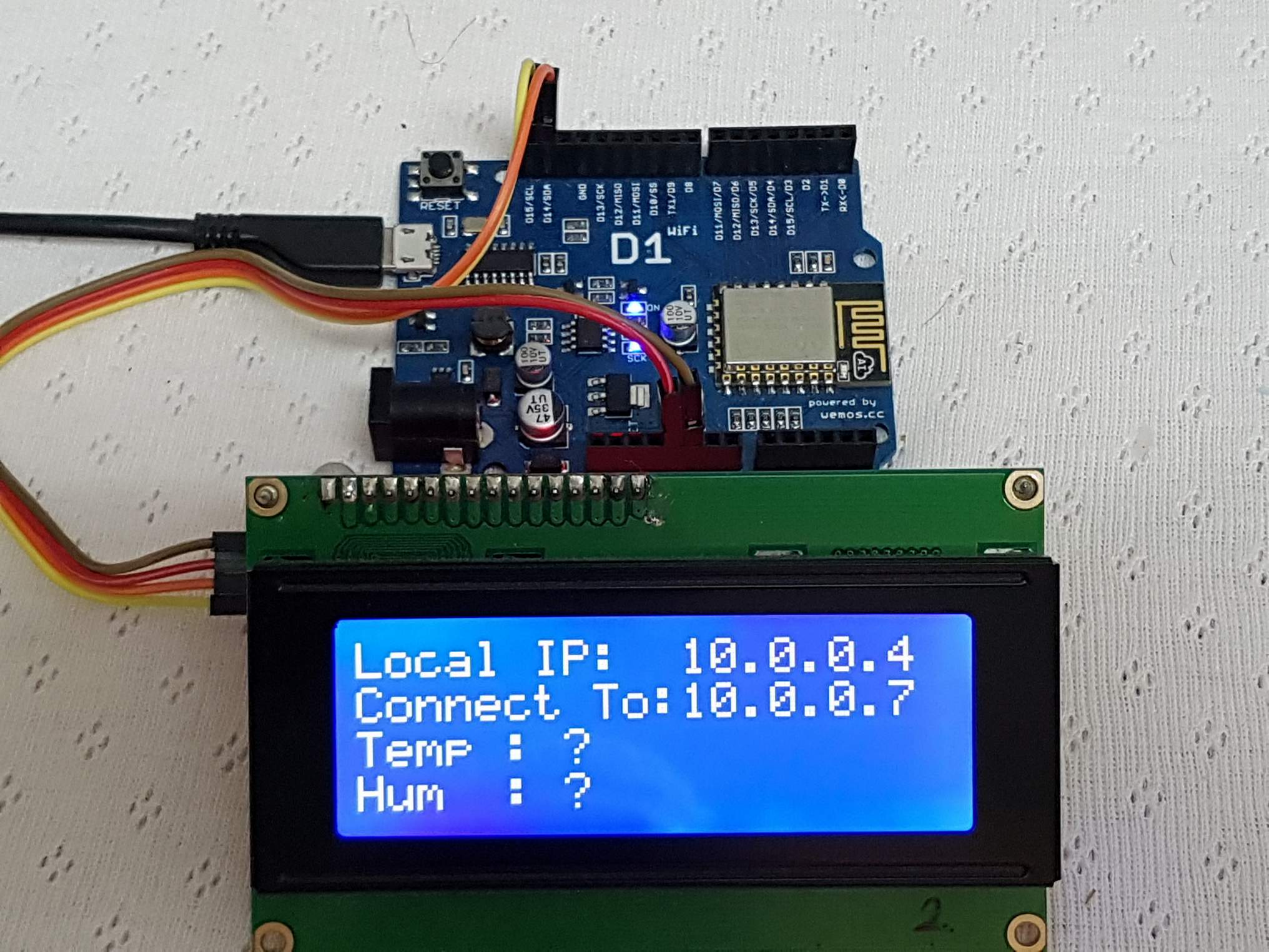 Problem with LCD display connected to the ESP8266 - Displays - Arduino ...