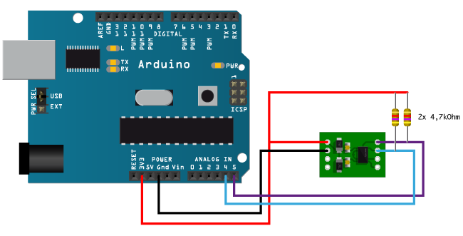 Arduino with MMA7455 using I2C - Sensors - Arduino Forum