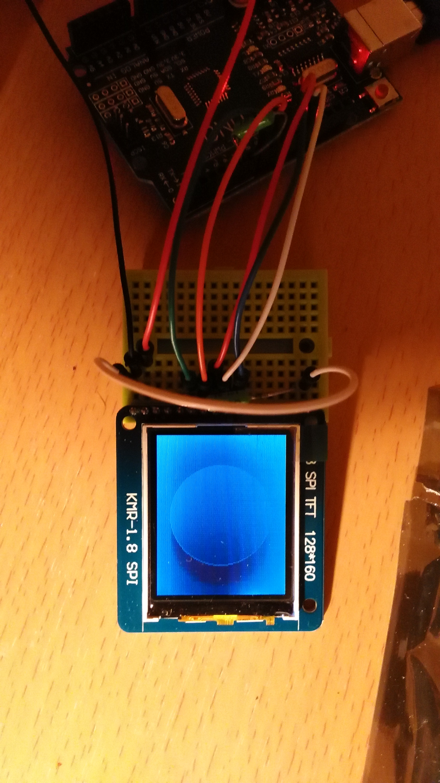 white lines on a tft display free sample