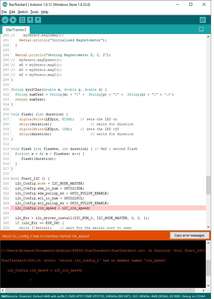 Problem accessing structure members - Programming - Arduino Forum