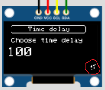 Random white dots on OLED display - Programming - Arduino Forum