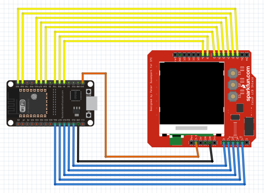 (5) ESP32 TFT Dupont