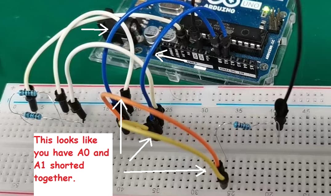 How to measure resistance with multiple analog pins - General ...