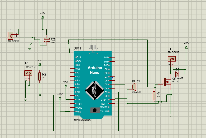Use Simple Timer to turn a buzzer on and off Page 2 Project