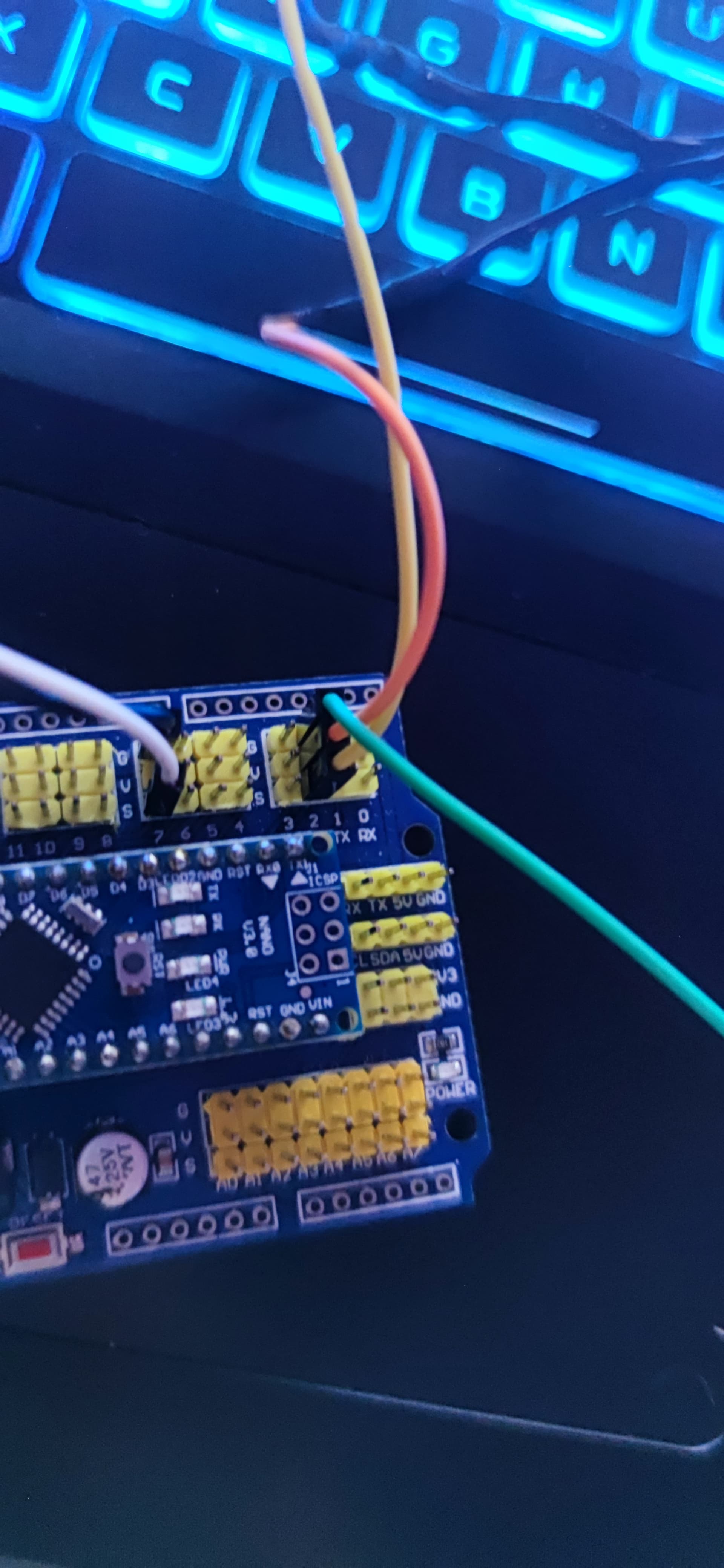 Per Taster ein Signal für ein MSM 2 Modul schicken und dabei noch 5