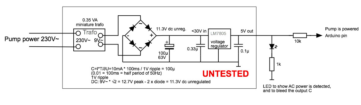 Power consumption of AC monitoring with optocoupler - General ...