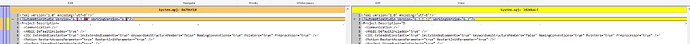 .apj file changed after convert