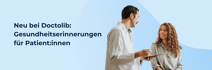 Gesundheitserinnerungen
