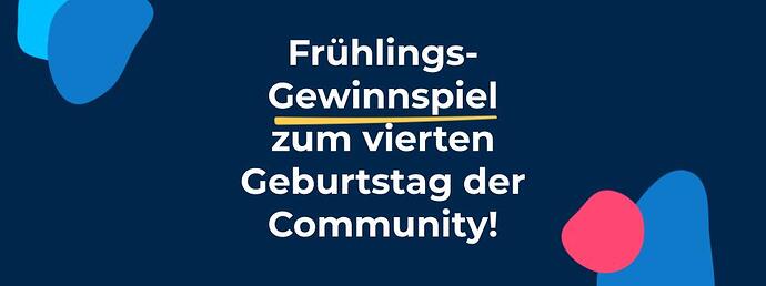 Community Geburtstag
