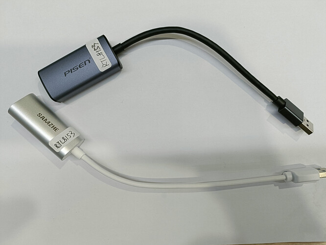 RTL8153 based USB to Ethernet Adapter