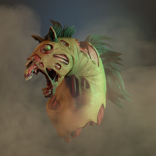 Zombie horse 6