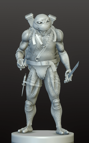 tartarughe ninja 11 matcap