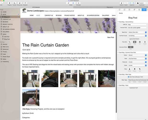 The-Blog-Post-page