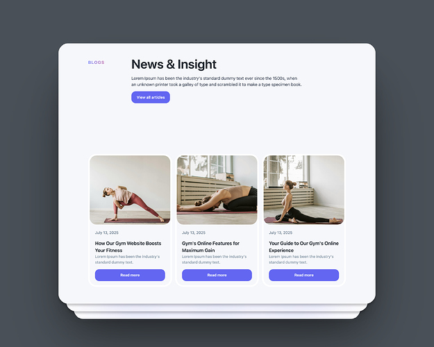 News And Insight Blog Page