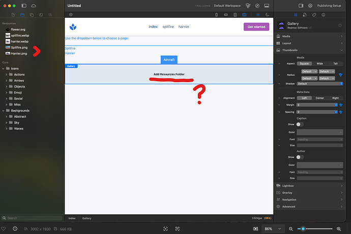 add resources folder