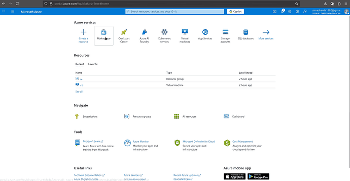 azure marketplace