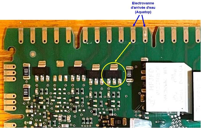 LV Bosch SMV41D00EU - Triac Aquastop