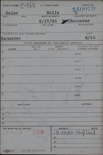 Document from the Arolsen Archives with the ID: 132034918