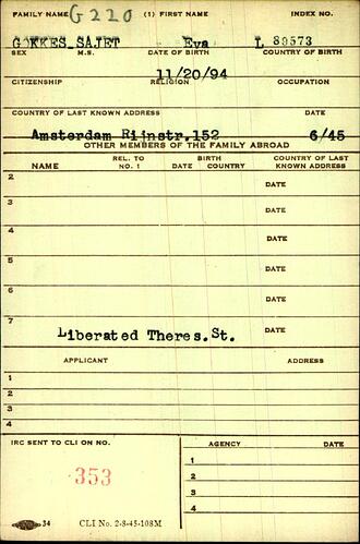 Document from the Arolsen Archives with the ID: 132164727