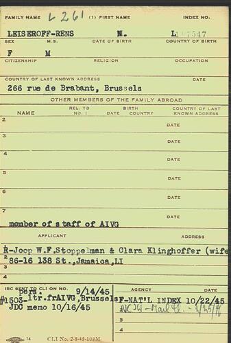 Document from the Arolsen Archives with the ID: 132063870
