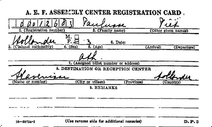 Document from the Arolsen Archives with the ID: 45558802a