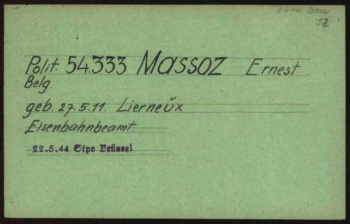 Document from the Arolsen Archives with the ID: 6587000