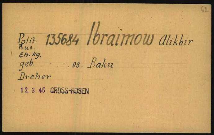 Document from the Arolsen Archives with the ID: 6133837