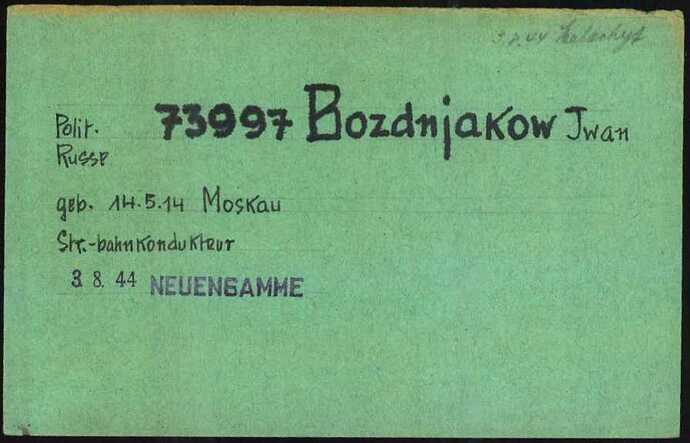 Document from the Arolsen Archives with the ID: 5598899