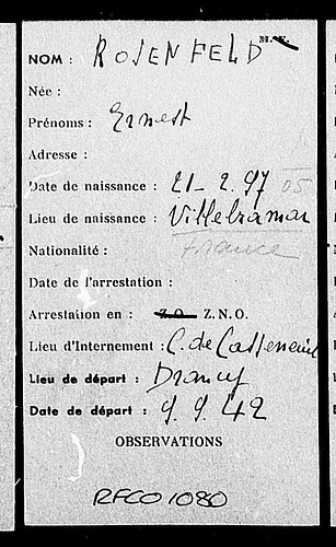 Document from the Arolsen Archives with the ID: 133737233