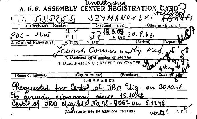 Document from the Arolsen Archives with the ID: 36602210a