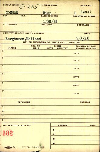 Document from the Arolsen Archives with the ID: 132698269