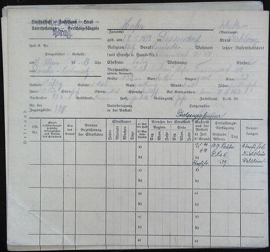 Document from the Arolsen Archives with the ID: 130961113