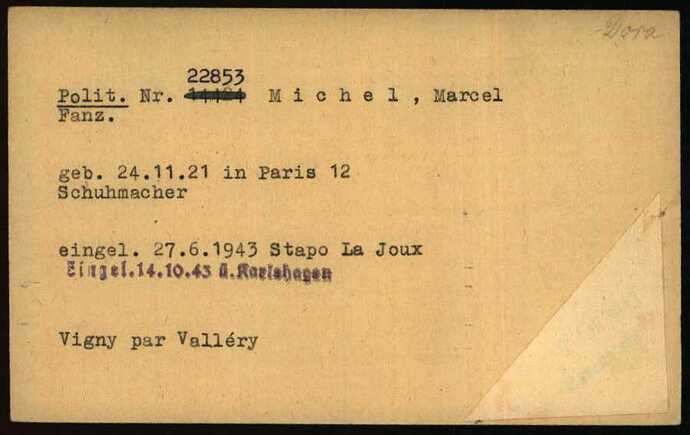 Document from the Arolsen Archives with the ID: 6625806