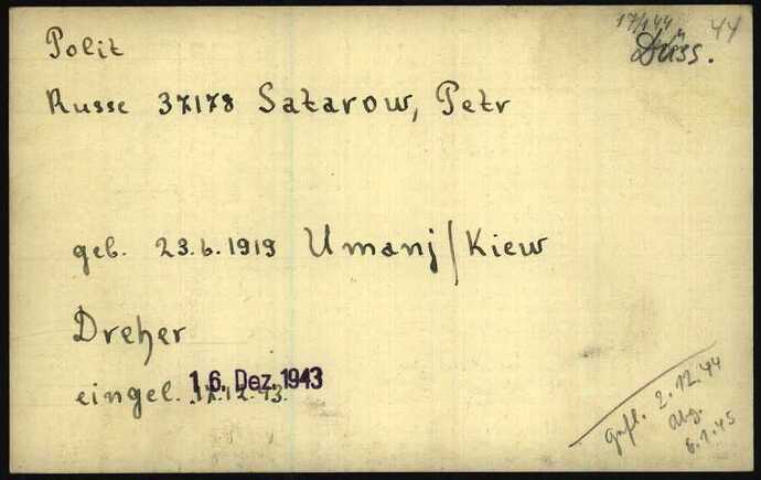 Document from the Arolsen Archives with the ID: 7008777