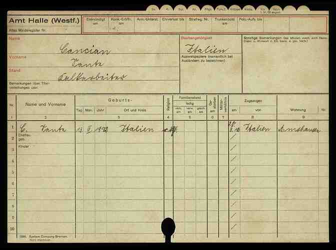 Document from the Arolsen Archives with the ID: 136972022