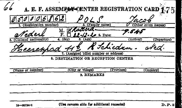 Document from the Arolsen Archives with the ID: 32557627a