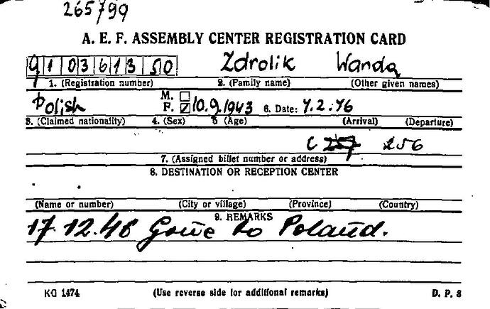 Document from the Arolsen Archives with the ID: 37667543a