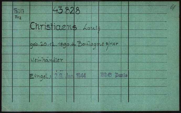 Document from the Arolsen Archives with the ID: 5679539