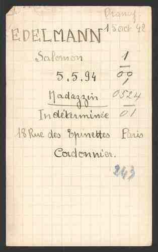 Document from the Arolsen Archives with the ID: 133722970