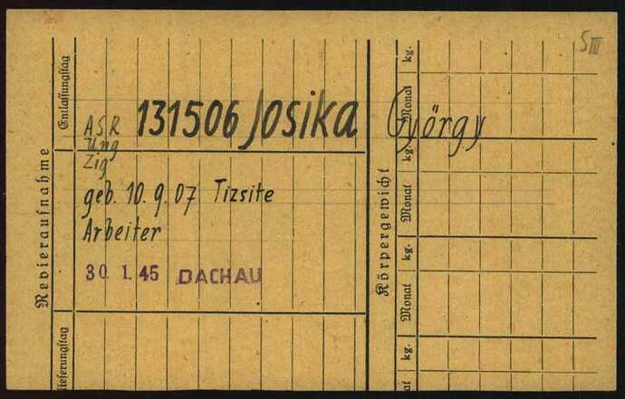 Document from the Arolsen Archives with the ID: 6200585