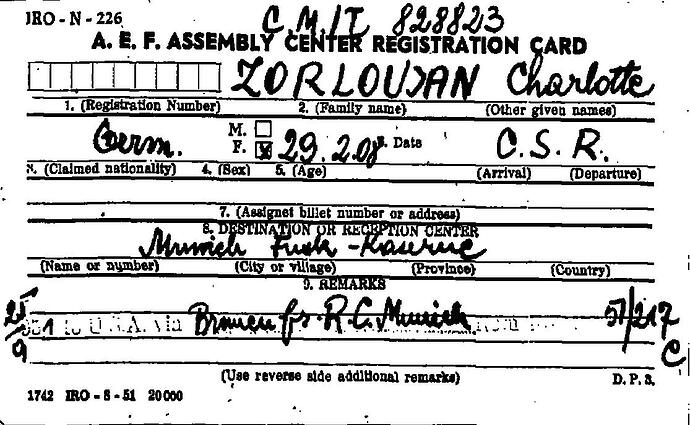 Document from the Arolsen Archives with the ID: 38304545a