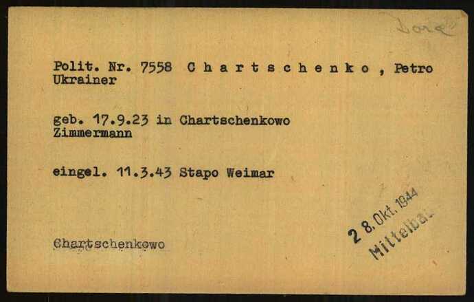 Document from the Arolsen Archives with the ID: 5665714